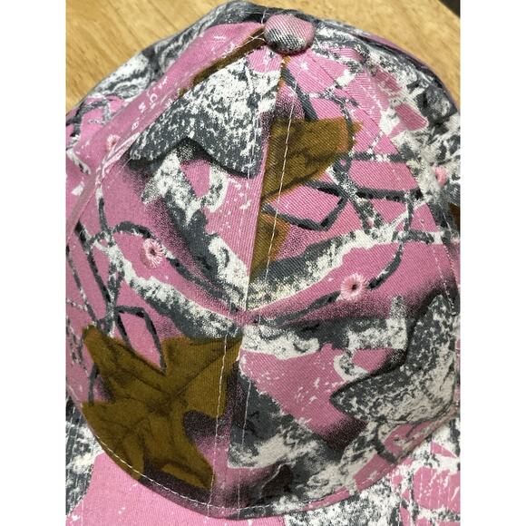 ROBIN RUTH Punta Cana ORIGINAL CAP PINK DISTRESSED STRAPBACK EMBROIDERED BOHO - Picture 3 of 9